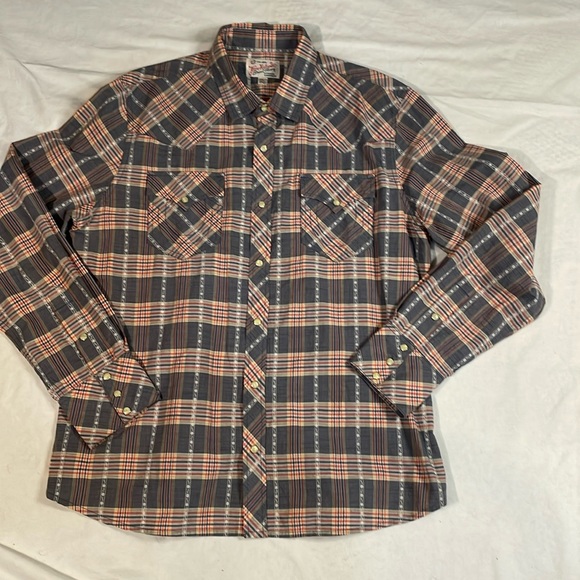 True Religion Mens Western Button Down Pearl Dome Shirt Size XXXL Fits like XL - Picture 1 of 7